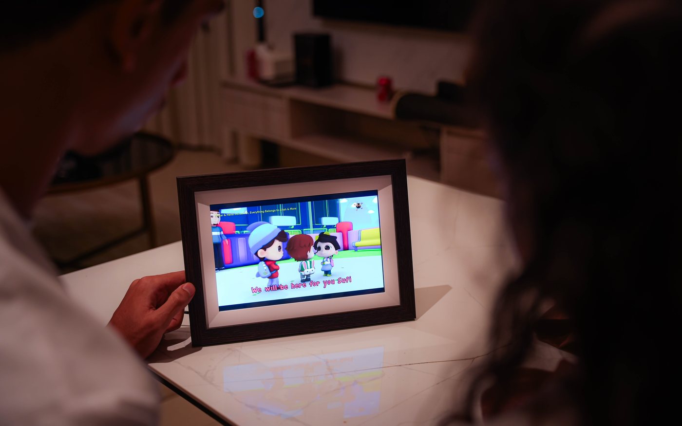Kinderen leren de profeten en de Arabische letters